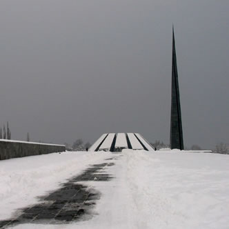 Photographie du Mémorial du génocide des arméniens